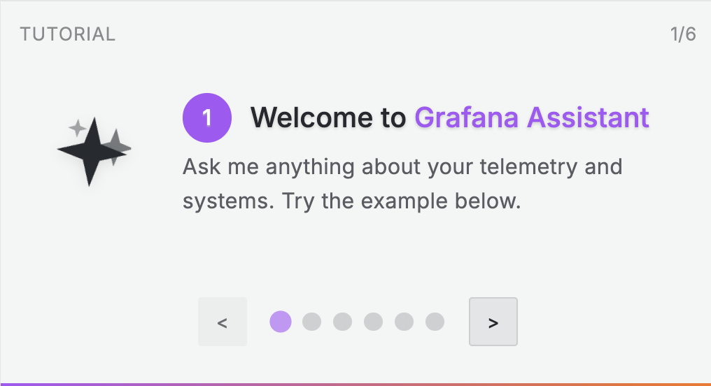 Grafana Assistant tutorial